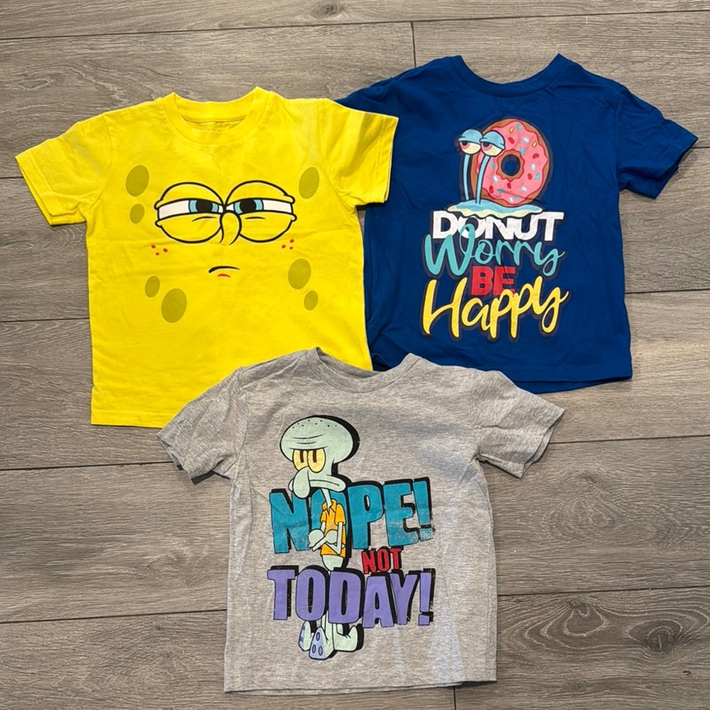 SpongeBob tees